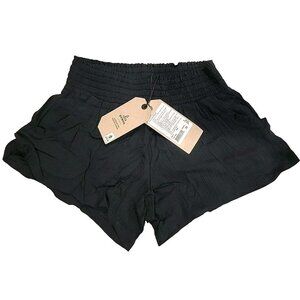 PrAna Fernie Shorts‎ Black Womens Size XS X-Small NWT Beach Beachy